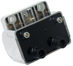 Harley Chrome Ignition Coil Ohm Dual Fire Big Twin & Xl 84-98 Rpl. 31614-83. Fixed Price $49.95.