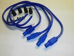 Honda CB750 Sohc Taylor Blue Ignition Leads & Colour Moulded Plug Caps.. Fixed Price $113.79.