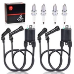 2 Ignition Coils & Spark Plug For Kawasaki Vulcan 1600 Classic Mean Streak Nomad. Fixed Price $43.99.