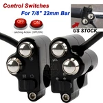 7/8" 22MM Motorcycle Switches Handlebar Control Headlight Turn Signal Horn. Fixed Price $54.39.