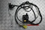 1993 Suzuki GSXR600W Left Clip On Bar Switch/clutch Perch & Choke Cable. Fixed Price $199.99.