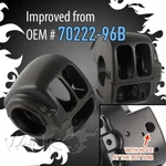 Vawik Black Switch Housing Kit Fits Harley '07-'17 Vrsc V-rod, '07-'11 Dyna. Fixed Price $52.30.