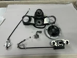 Used Oem 12-24 Kawasaki Ninja ZX14R Tree Ignition Gas Cap Seat Lock Set. Fixed Price $249.99.