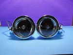 (2) Vintage Motorcycle Fog Spotlights Driving Lights. Bsa Harley Triumph. Fixed Price $49.99.