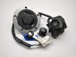 15-25 Kawasaki EN650 Vulcan Ignition Fuel Cap Seat Lock Key Set 27005-0595. Fixed Price $72.51.