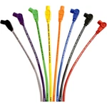 Sumax Taylor 8MM Spiro-pro Red Spark Plug Wires Harley 84-94 99 Fxr Center Mnt. Fixed Price $39.95.