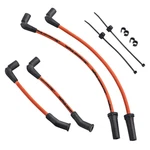 Harley-davidson 18-UP Softail Screamin' EAGLE10MM Phat Spark Plug Wires Orange. Fixed Price $91.19.