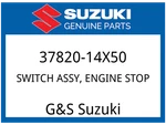 Suzuki Oem Part 37820-14X50 Switch Assy,engine Stop. Fixed Price $52.76.