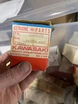 Brand New Oem 1975-76 Kawasaki KT250 Trials Key Switch 27005-079. Fixed Price $150.00.