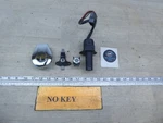 1983 Honda CX650 Custom H20796) Ignition Switch Gas Cap Lock Set With Key. Fixed Price $40.24.