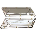 Carl Brouhard Saddlebag Latch Covers Bomber Series Chrome Harley 95-13 Touring. Fixed Price $149.95.
