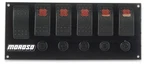 Moroso 74180 Flat Mount Fused Rocker Panel Start Button W/ 5 Acc Switches. Fixed Price $238.99.