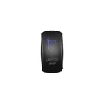 Dragonfire Racing Laser Etched Led Rocker Switch Blue, Lighted Whip 04-0072. Fixed Price $10.06.
