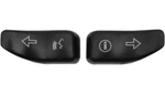 New Drag Specialties 2106-0362 Turn Signal Switch Extension Caps Black -harley. Fixed Price $21.25.