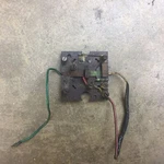 Bmw Airhead R50 - R69S Connection Plate "noris" Terminal. Fixed Price $120.00.