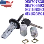 Ignition Switch Cylinder & 2 Door Locks For Chevy Silverado Gmc Sierra. Fixed Price $29.98.