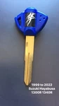 New Suzuki Hayabusa 99-22 Oem 37145-15H00 Blank Key. Blue Only. Fixed Price $21.99.