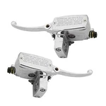 Feiteplus 1" 25MM Chrome Motorcycle Atv Handlebar Brake Left+right,. Fixed Price $48.97.