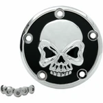 Drag Specialties Chrome Skull Points Cover For 1999-2017 Harley Twin Cam. Fixed Price $38.11.