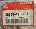 Honda 35850-431-007 Starter Relay Oem New / Old Stock Original Packaging. Fixed Price $40.00.