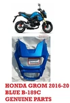 Honda Grom Msx Cover Headlight Fairing Front 2016-21 Genuine Parts Blue B-189C. Fixed Price $48.00.