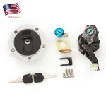 Ignition Switch Fuel Gas Cap Lock Keys Set For Suzuki GSXR600/750/1000 2004-2005. Fixed Price $36.92.
