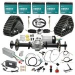 60V 2500W Differential Motor Rear Axle Kit For Heavy Duty Tailer Atv Utv Quad. Fixed Price $8.99.