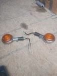 86 Yamaha Virago Front Turn Signals Blinkers Right Left Set. Fixed Price $23.74.