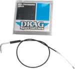 Drag Specialties Black Vinyl Idle Cable 38 7/8IN. Chrome Fittings 0651-0181. Fixed Price $75.99.