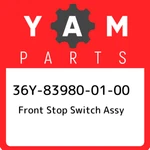 36Y-83980-01-00 Yamaha Front Stop Switch Assy 36Y839800100, New Genuine Oem Part. Fixed Price $27.68.