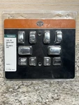 Genuine Harley-davidson Touring Chrome Switch Cap Kit (part Number 71816-09). Fixed Price $42.99.