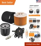 11029-1004 Air And 49065-7010 Oil Filter Kit For Kawasaki Mule Engines. Fixed Price $83.99.