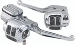 Bikers Choice Bore Master Cylinder Chrome Handlebar Control Kit Motorcycle. Fixed Price $333.24.