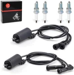 MOTO1988 Ignition Coil Pack & Spark Plug For Honda V65 Magna VF1100C 83-86. Fixed Price $38.24.
