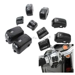 Black Hand Control Switch Button Caps For Harley Electra Glide Flhtcu 1996-2013. Fixed Price $15.89.