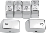 Drag Specialties Switch Caps Chrome Harley Davidson 0616-0190. Fixed Price $25.70.