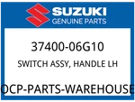 Suzuki Oem Part 37400-06G10 Switch Assy, Handle Lh. Fixed Price $214.78.