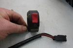 Kawasaki ZX-6R / ZX-9R Ninja, Right Handlebar Switch 46091-1728. Fixed Price $37.73.