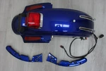 Harley Davidson Oem 2012 Fltrxse Cvo Candy Cobalt Rear Fender 59500087BKO. Fixed Price $800.00.