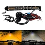 Motorcycle Atv Led Light Kit Handlebar Clamp Rocker Switch Wire Harness Dirt. Fixed Price $59.99.