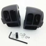 Switch Housing Cover Black For Harley Sportster Dyna Softail V-rod 2002-2010. Fixed Price $22.74.